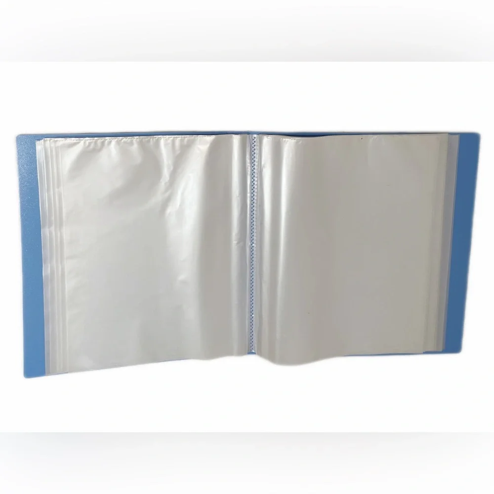 A4 Document Organizer Set 2 Display Books (100 & 30 Pockets) + Ring Binder